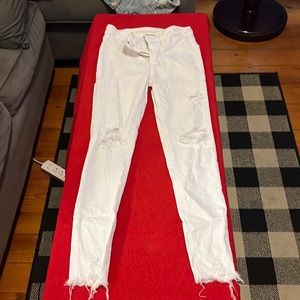 American eagle white jeans